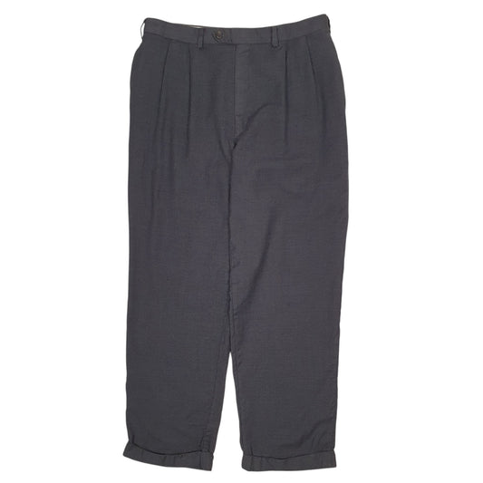 Mens Grey Ralph Lauren Formal Trousers