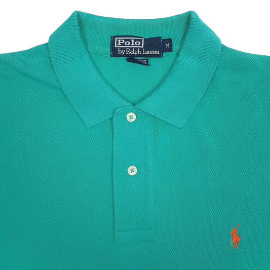 Mens Green Polo Ralph Lauren Vintage Polo Shirt