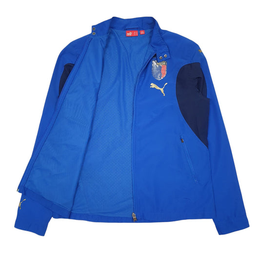 Womens Blue Puma Italia Coat