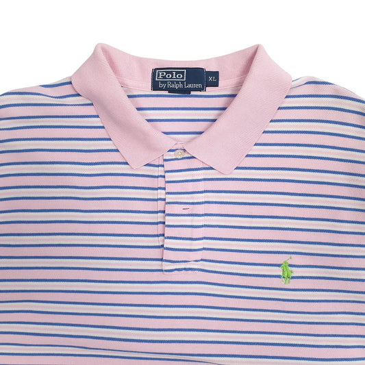 Mens Pink Polo Ralph Lauren Polo Shirt