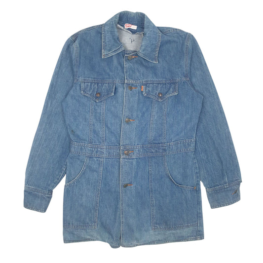Mens Blue Levis Vintage Orange Tab Core Coat
