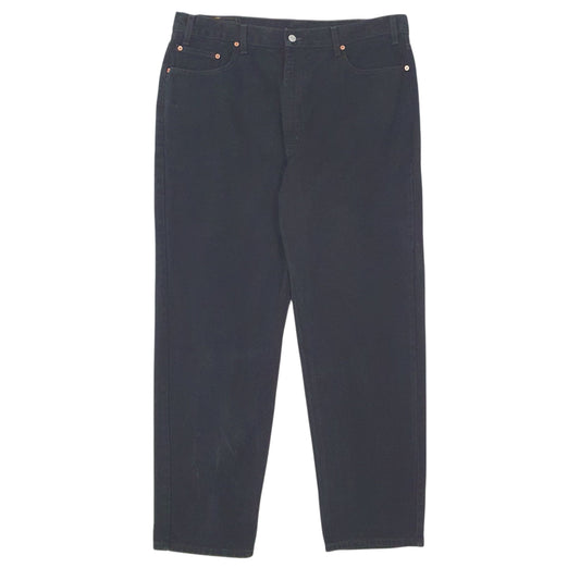 Mens Black Levis 550 JeansW42 L32