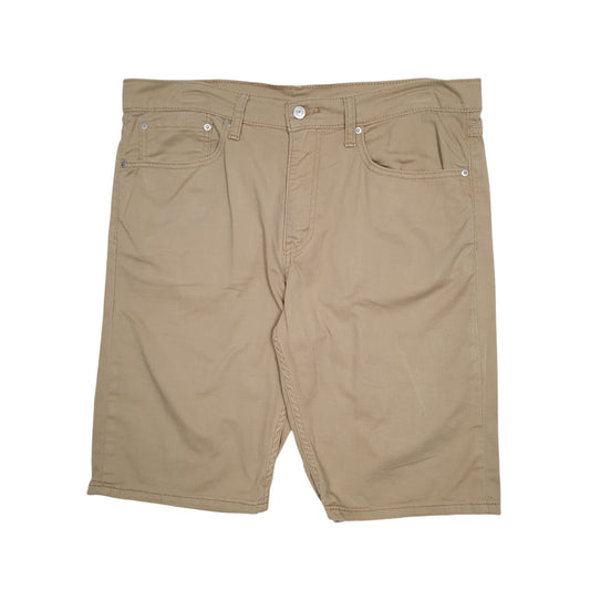 Mens Beige Levis 508 Chino Shorts
