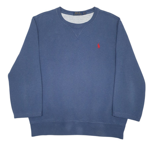 Mens Blue Polo Ralph Lauren Crewneck Jumper