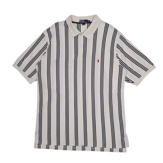 Mens White Polo Ralph Lauren Short Sleeve Polo Shirt