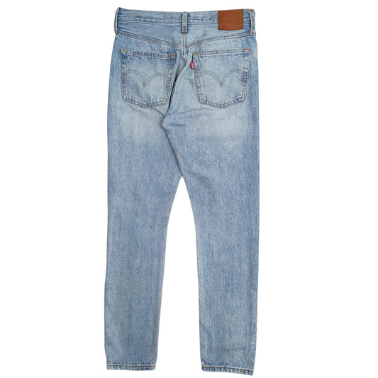 Mens Blue Levis Slim Tapered Jeans