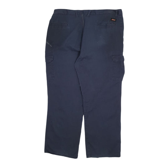 Mens Navy Dickies Trousers