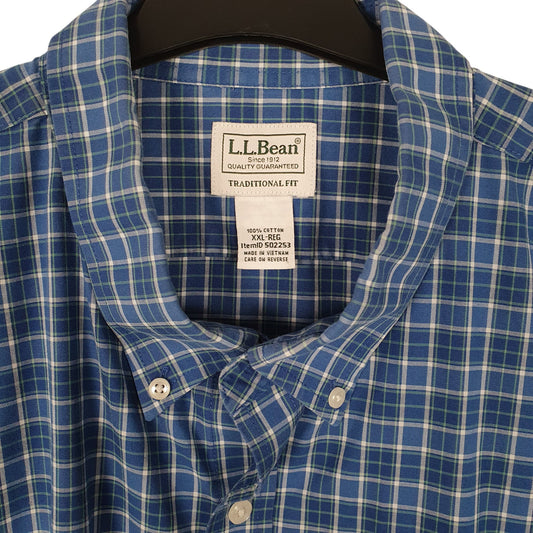 Mens Blue L.L.Bean Shirt