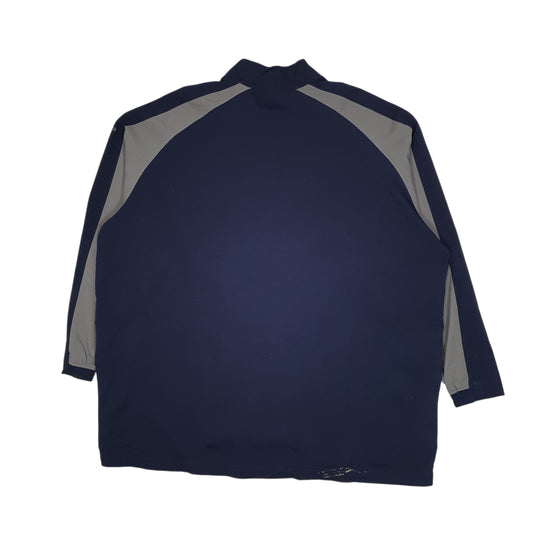 Mens Navy Reebok Golf Pullover Coat
