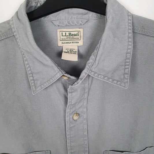 Mens Grey L.L.Bean Shirt