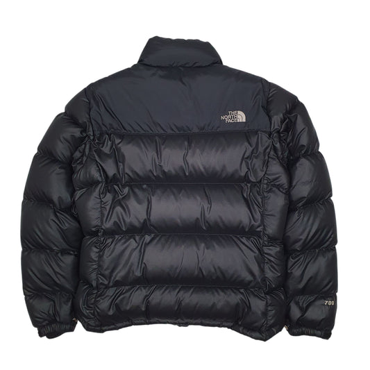 Womens Black The North Face Nuptse Coat