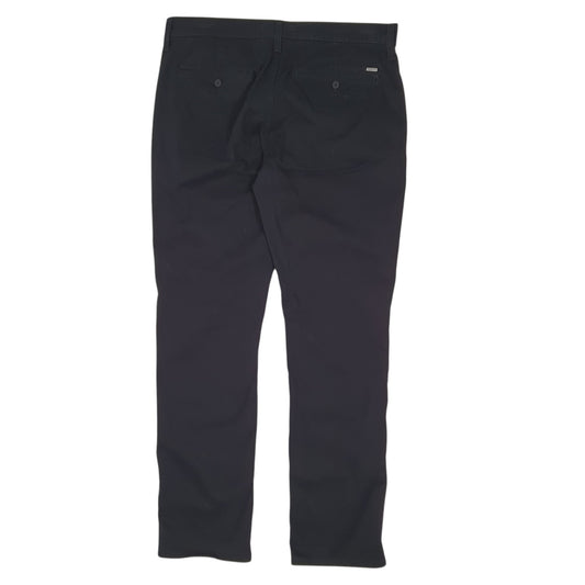 Mens Black Levis Signature Straight Leg Trousers