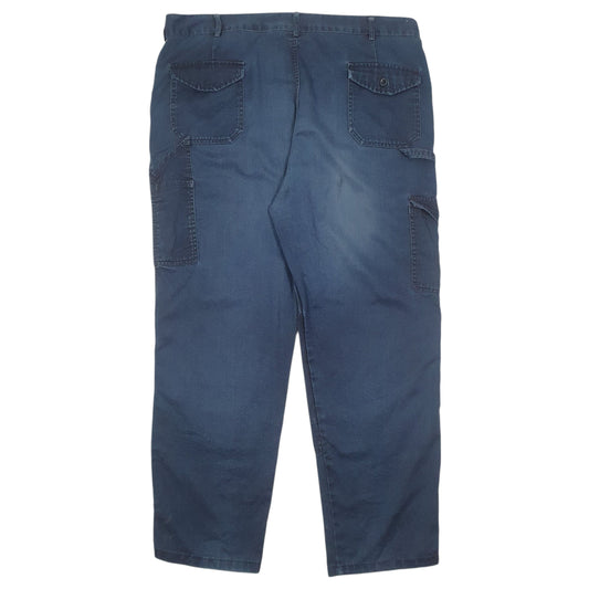 Mens Blue Dickies Workwear Trousers