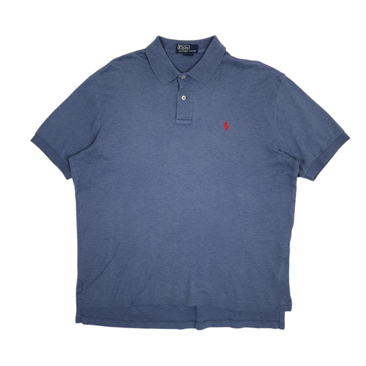 Mens Blue Polo Ralph Lauren Short Sleeve Polo Shirt