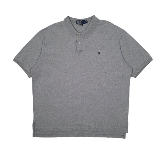 Mens Grey Polo Ralph Lauren Short Sleeve Polo Shirt