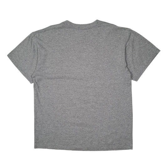 Mens Grey Delta Vintage 00s Soccer T Shirt