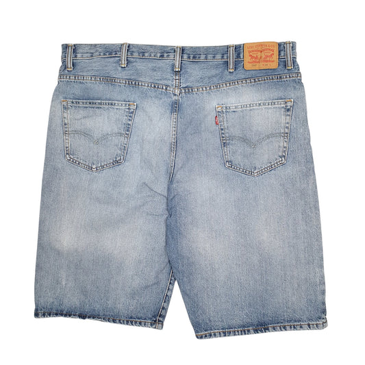 Mens Blue Levis 569 Shorts