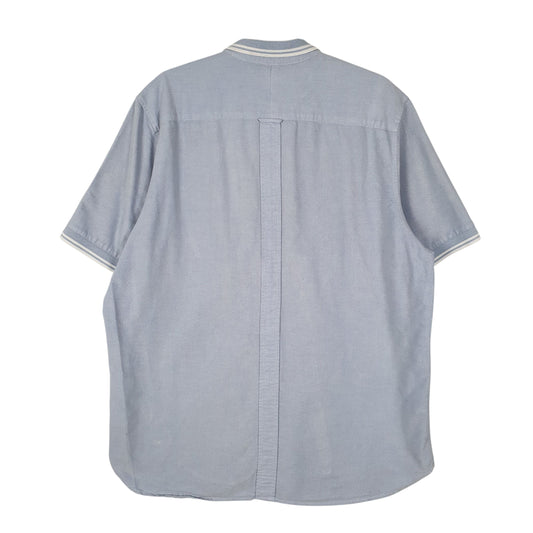 Mens Blue Fred Perry Shirt