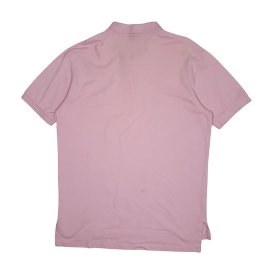 Mens Pink Polo Ralph Lauren Polo Shirt