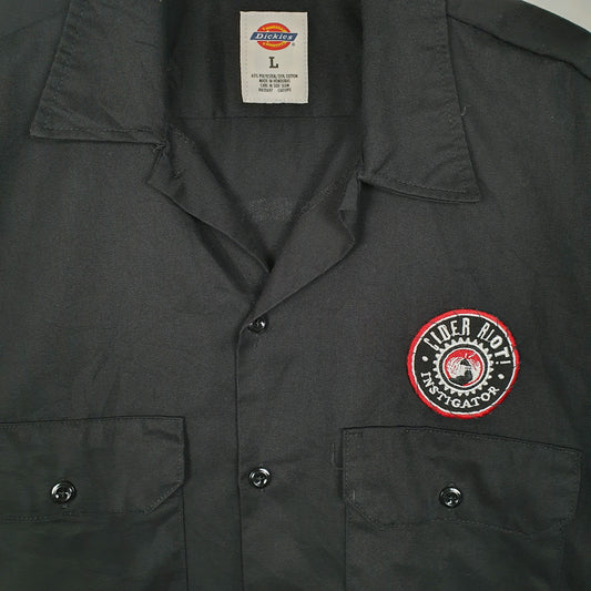 Mens Black Dickies Cider Riot Shirt
