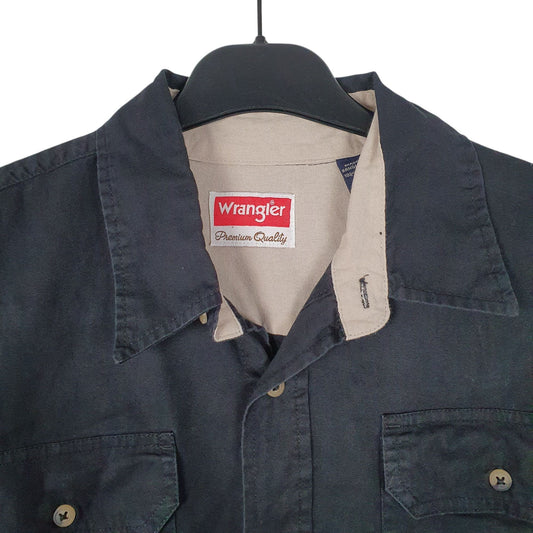 Mens Black Wrangler Shirt