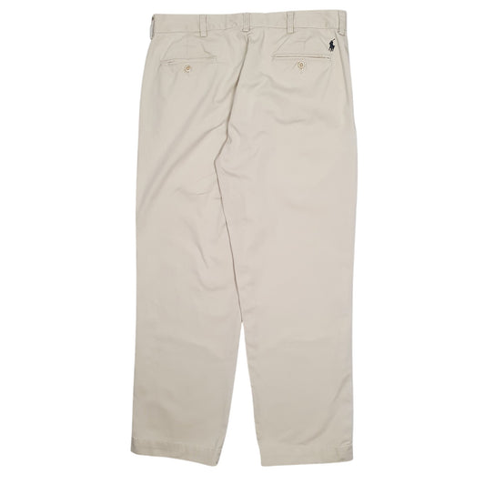 Mens Beige Polo Ralph Lauren Preston Trousers