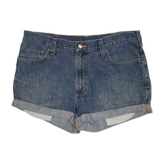 Womens Blue Carhartt Denim Shorts