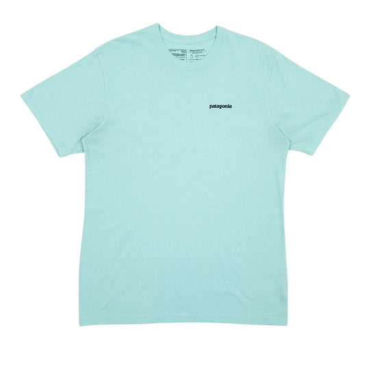 Mens Blue Patagonia Short Sleeve T Shirt