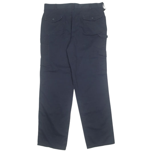 Mens Navy Dickies Workwear Trousers