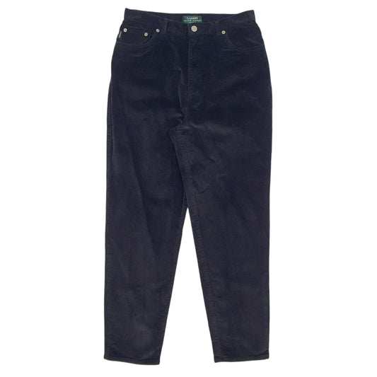 Mens Black Lauren Ralph Lauren Corduroy Trousers