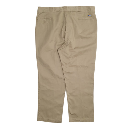 Mens Beige Dickies Workwear Trousers