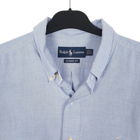 Mens Blue Ralph Lauren Shirt
