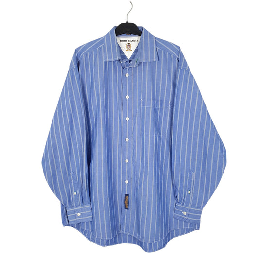 Mens Blue Tommy Hilfiger Long Sleeve Shirt