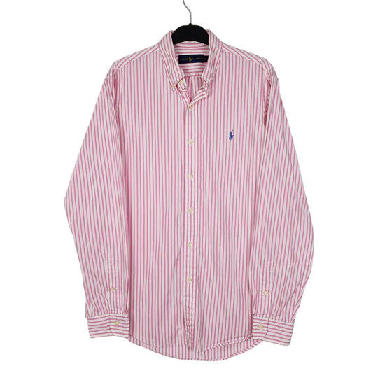 Mens Pink Ralph Lauren Long Sleeve Shirt