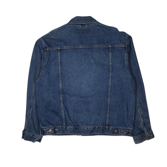 Mens Blue Wrangler Hero Coat