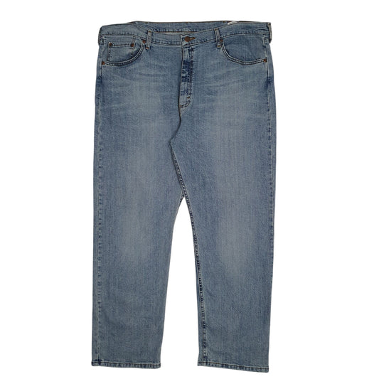 Mens Blue Wrangler Casual JeansW42 L30