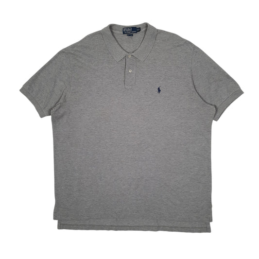 Mens Grey Polo Ralph Lauren Short Sleeve Polo Shirt