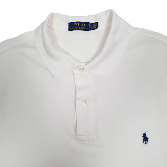 Mens White Polo Ralph Lauren Polo Shirt