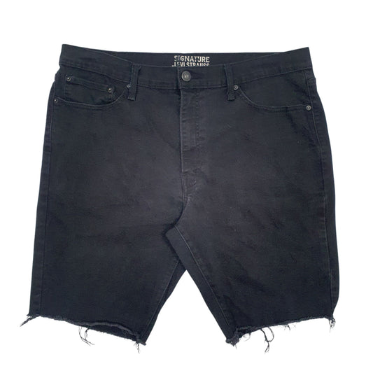 Mens Black Levis Signature Denim Shorts