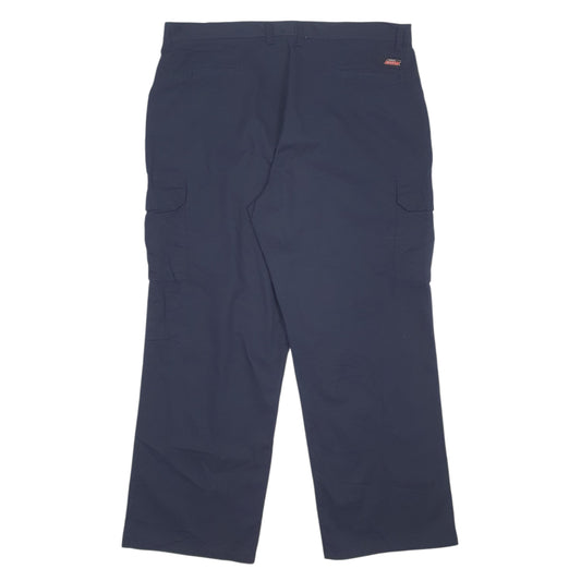 Mens Navy Dickies Workwear Trousers