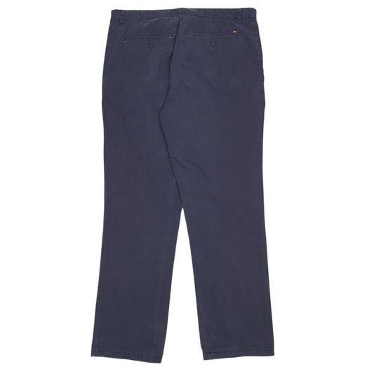 Mens Navy Tommy Hilfiger Trousers