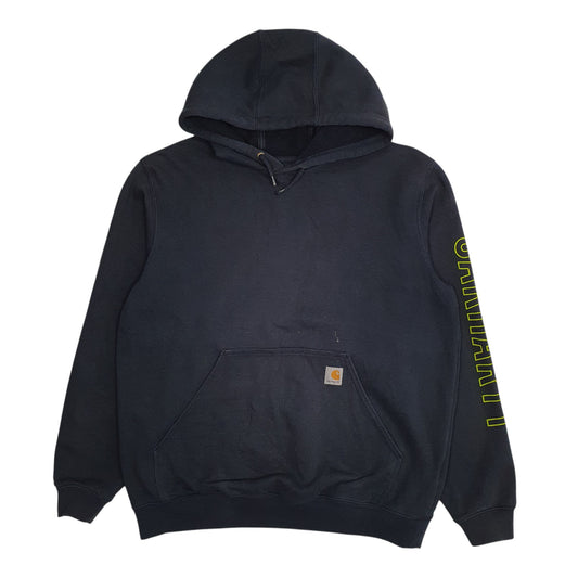 Mens Navy Carhartt Hoodie Jumper