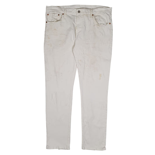 Mens White Levis 511 JeansW36 L32