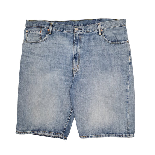 Mens Blue Levis 569 Denim Shorts