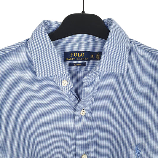 Mens Blue Ralph Lauren Shirt