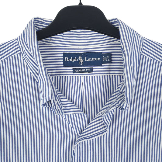 Mens Blue Ralph Lauren Shirt