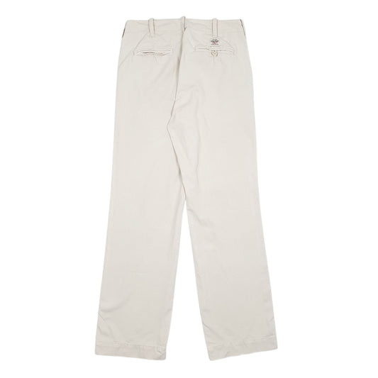 Mens Cream Ralph Lauren Polo Jeans Jeans