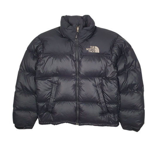 Mens Black The North Face Nuptse Retro 1996 Coat