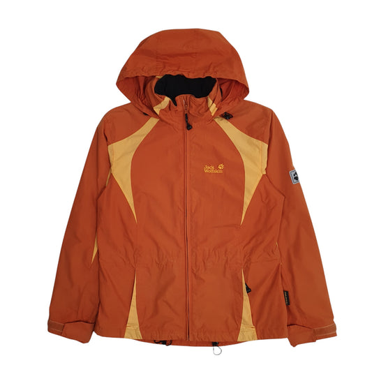 Womens Orange Jack Wolfskin Texapore Coat