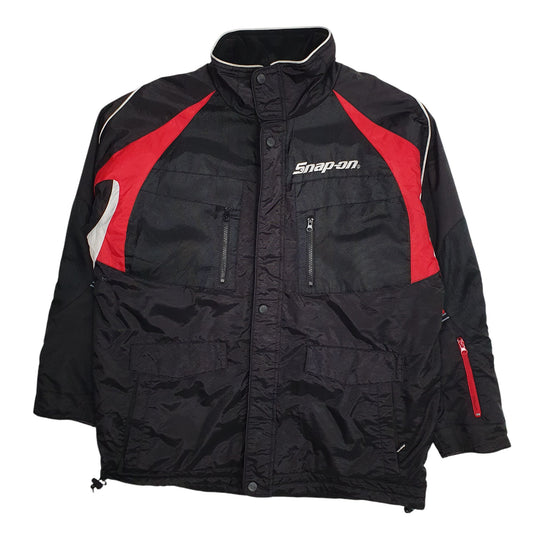 Mens Black Choko Snap On Tools Coat